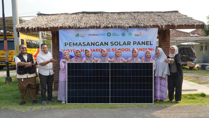 Panel Surya Terangi Sekolah dan Pesantren ‘Aisyiyah, Gerakan Energi Bersih Muhammadiyah Makin Meluas