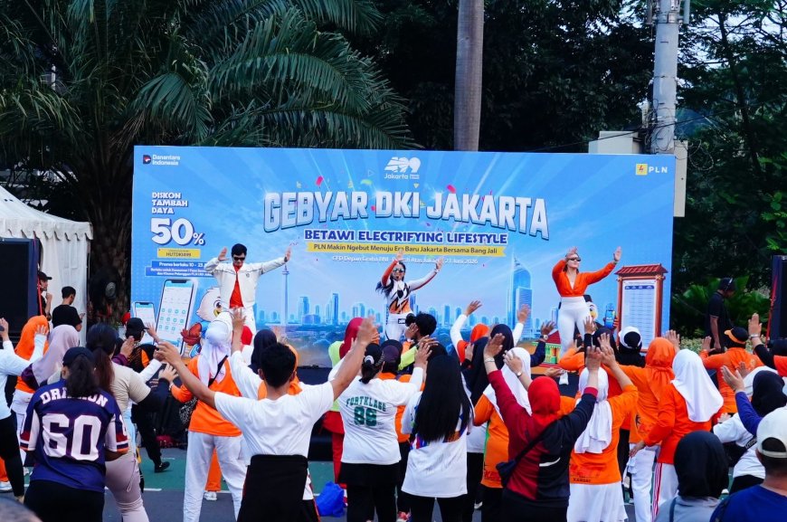 CFD PLN Gebyar 499 DKI Jakarta Diserbu Warga, Promo Tambah Daya 50 Persen Jadi Daya Tarik