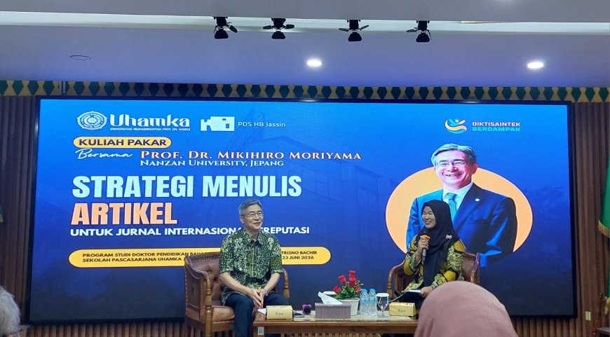 UHAMKA Hadirkan Akademisi Jepang, Bekali Mahasiswa Doktor Strategi Publikasi Internasional