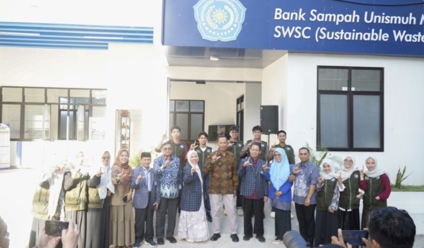 Unismuh Makassar Terima Kunjungan Wamendiktisaintek, Bank Sampah Kampus Tuai Apresiasi
