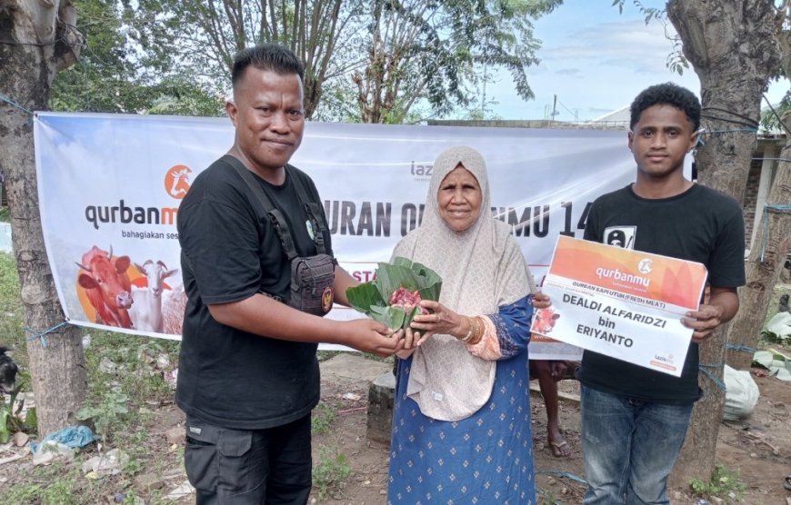 Kurban Lazismu Hadir untuk Penyintas Gempa Flores Timur, Warga Lintas Agama Rasakan Manfaatnya