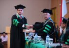 Abdul Mu’ti Hadiri Promosi Doktor Muhammad Khoirul Huda di UNJ, Sebut Gelar Doktor Lahir dari Ketekunan