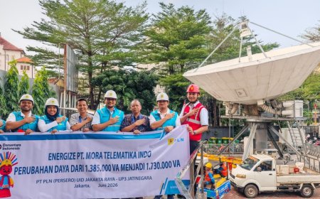 PLN Tambah Daya Data Center MoraRepublic, Perkuat Infrastruktur Digital Jakarta