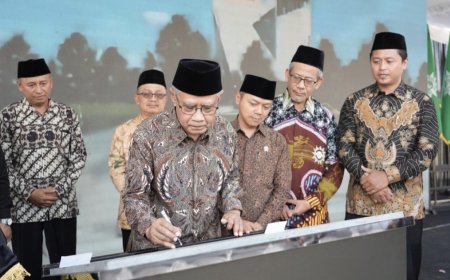 Haedar Nashir Resmikan Muhammadiyah Sapen Universal School, Targetkan Jadi Sekolah Berstandar Internasional