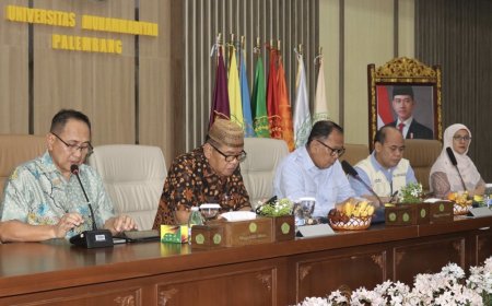 UM Palembang Perkuat Langkah Menuju Kampus Bereputasi Dunia Lewat Pendampingan Pemeringkatan Internasional
