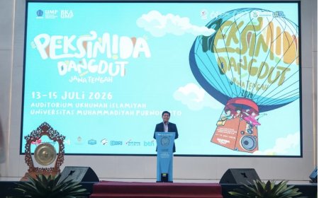 UMP Jadi Tuan Rumah Lomba Dangdut Peksimida Jateng 2026, 50 Mahasiswa dari 33 Kampus Unjuk Bakat