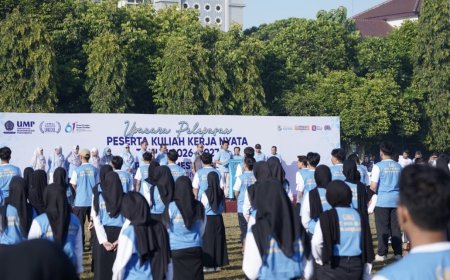 UMP Berangkatkan 1.391 Mahasiswa KKN Berdampak, Siap Mengabdi dari Desa hingga Hong Kong
