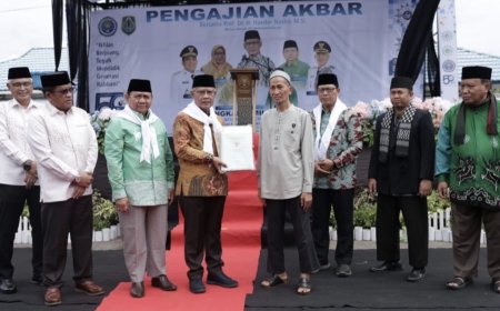 Haedar Nashir Hadiri Pengajian Akbar 3.500 Jemaah di Pedalaman Kalimantan