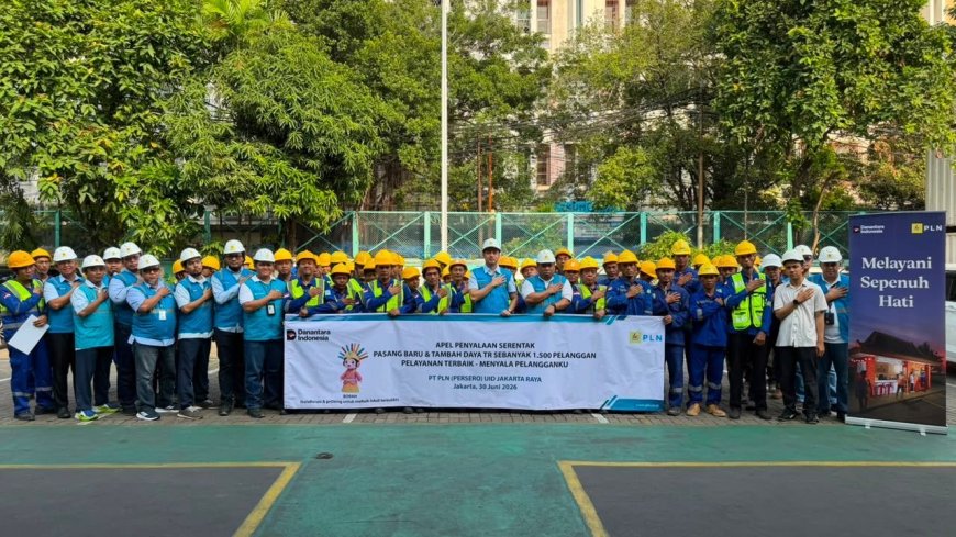 PLN UID Jakarta Raya Perkuat Layanan, 1.500 Pelanggan Nikmati Penyalaan Serentak