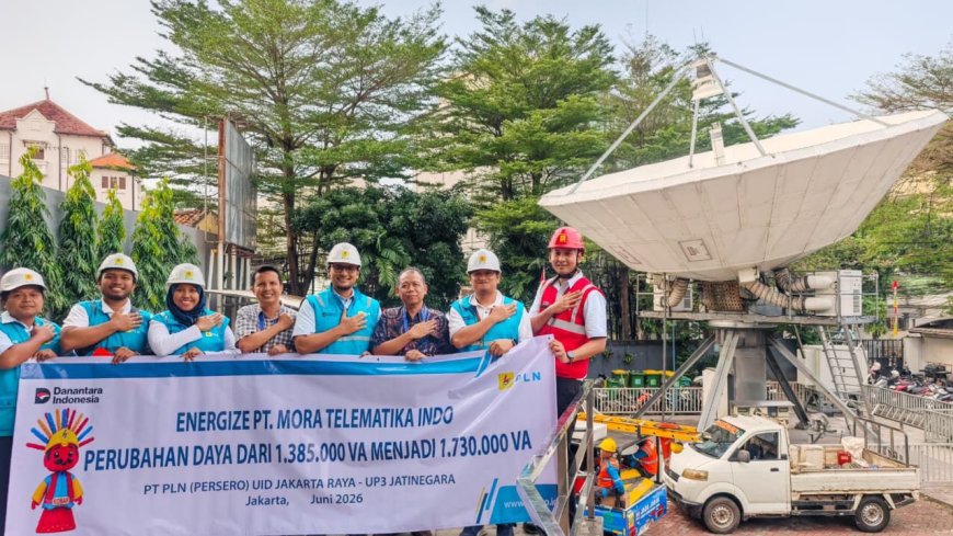 PLN Tambah Daya Data Center MoraRepublic, Perkuat Infrastruktur Digital Jakarta