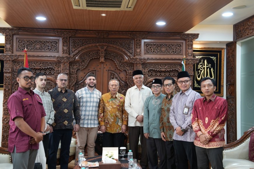Muhammadiyah Terima Audiensi PMPI, Bahas Pendidikan hingga Akses Kesehatan Mahasiswa Palestina