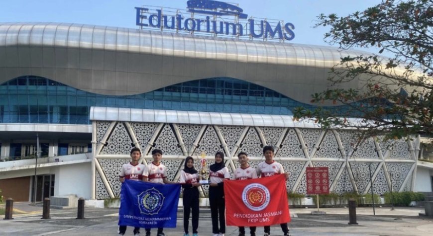 Tim Penjas UMS Raih Juara III Lomba Inovasi Senam Irama Nasional, Bukti Efektivitas Team Teaching