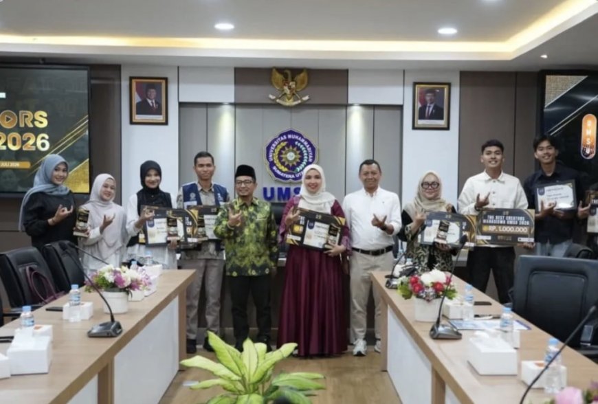 Rektor UMSU Apresiasi Pemenang Creators Fest 2026