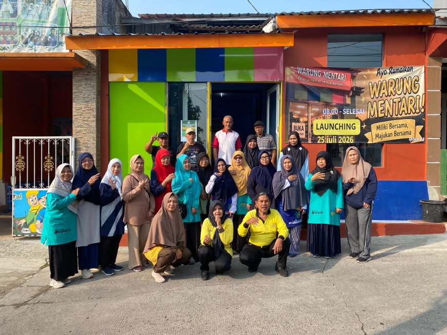 PRM Sawangan Elok Hadirkan Warung Mentari, Keuntungan untuk Dakwah dan Kegiatan Sosial