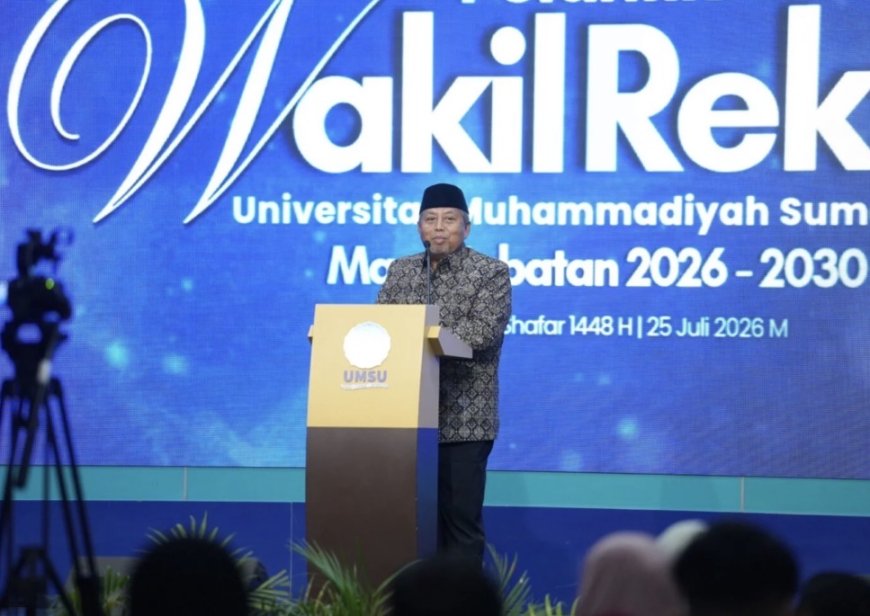 Agus Taufiqurrahman: UMSU Harus Jadi Kampus Berdampak, Perkuat Internasionalisasi dan Siapkan Muktamar ke-49