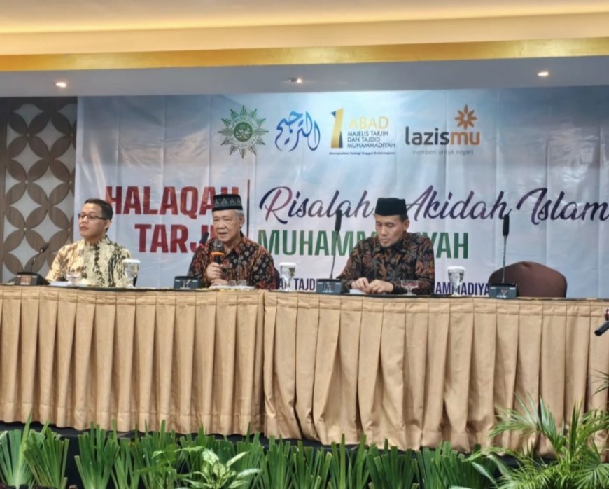 Majelis Tarjih dan Tajdid Matangkan Risalah Akidah Islam, Syamsul Anwar Tekankan Bahasa yang Universal