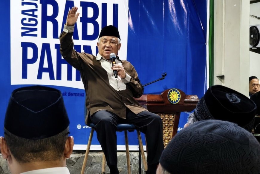 Din Syamsuddin: Umur Terus Berkurang, Isi Sisa Kehidupan dengan Amal yang Membawa Kemaslahatan
