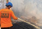 MDMC Respons Karhutla di Kubu Raya, Pantau Titik Api Dekat Permukiman