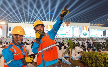 PLN UID Jakarta Raya Jaga Listrik Tanpa Kedip saat Zikir dan Doa Kebangsaan di Monas