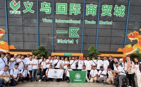 SUMU Bawa 52 Pengusaha Indonesia Pelajari Ekosistem Bisnis Tiongkok di Yiwu