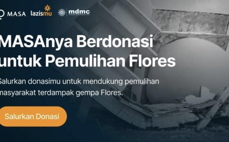Muhammadiyah Perluas Donasi Gempa Flores Lewat Aplikasi MASA