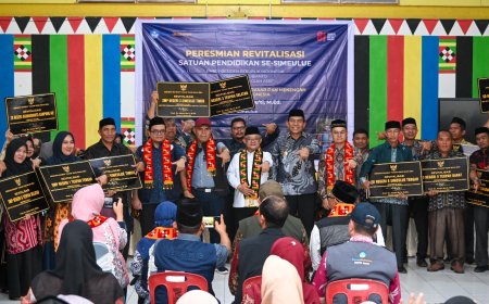 Pangkas Ketimpangan Pendidikan di Wilayah 3T, Mendikdasmen Resmikan Revitalisasi 59 Sekolah di Simeulue