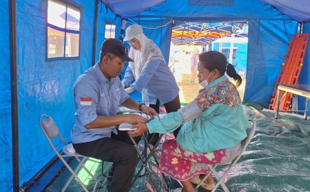 EMT Muhammadiyah Dirikan RS Lapangan di Manggarai Timur, Perkuat Layanan Kesehatan Pascagempa Flores