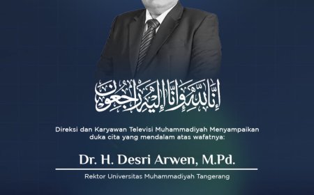 Rektor UMT Desri Arwen Berpulang ke Rahmatullah