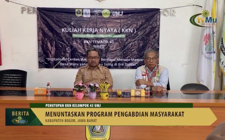 KKN 43 UMJ Dorong Digitalisasi Pelayanan Desa hingga Edukasi Cyberbullying