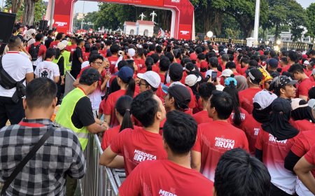 PLN Pastikan Listrik Andal Saat Merdeka Run 2026 Diikuti 12 Ribu Pelari