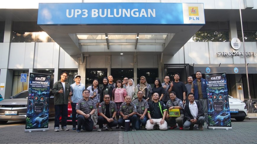 PLN UID Jakarta Raya Gandeng Komunitas, Perkuat Literasi Kendaraan Listrik Lewat Workshop Kreator Konten