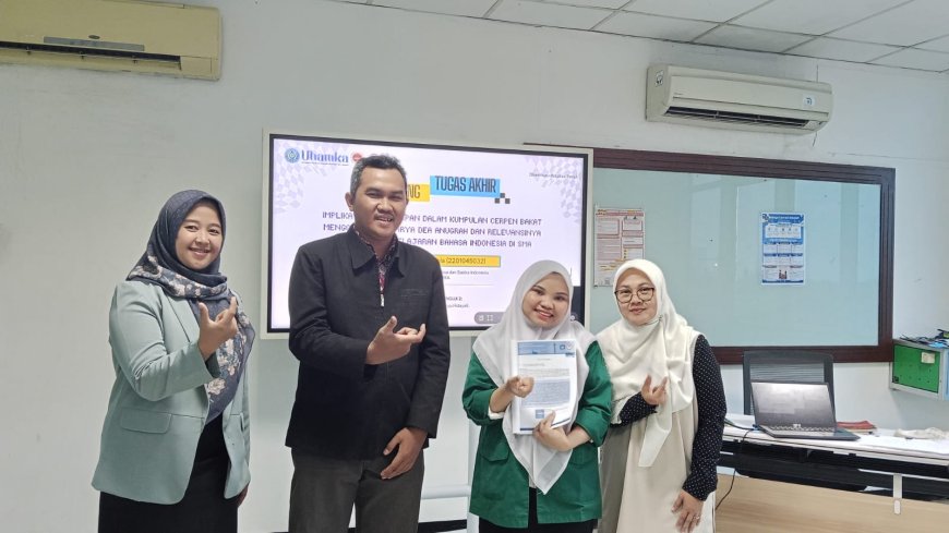 Mahasiswa PBSI UHAMKA Ini Selesaikan Tugas Akhir Lewat Publikasi Jurnal Bereputasi