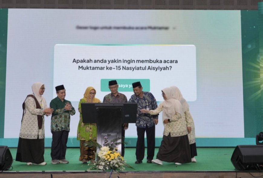 Muktamar XV Nasyiatul Aisyiyah Dibuka, Haedar Nashir Tekankan Musyawarah Berhikmah