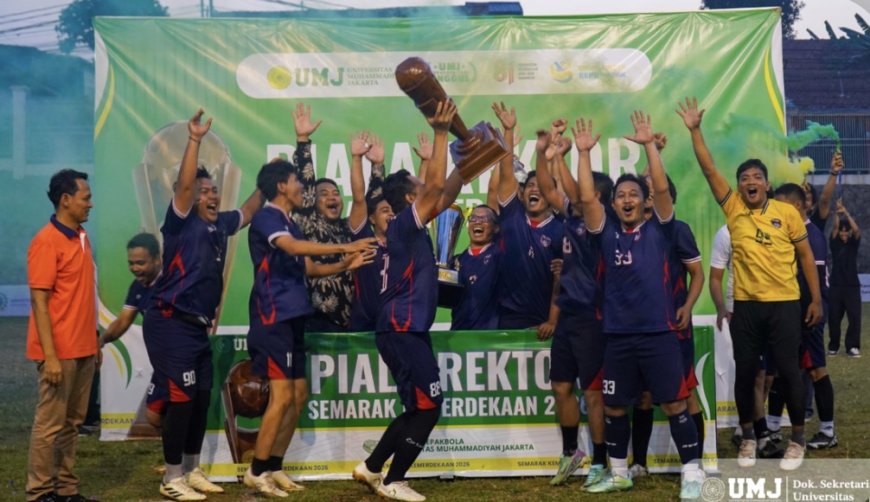 FAI Juara PialRektor UMJ 2026, Taklukkan FEB 2-1 di Partai Final