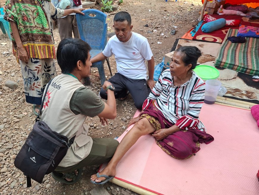 MDMC Kerahkan Tim Kesehatan Bantu Korban Gempa di Puskesmas Dampek