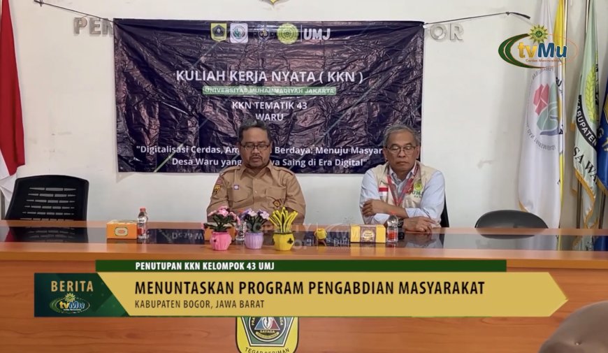 KKN 43 UMJ Dorong Digitalisasi Pelayanan Desa hingga Edukasi Cyberbullying