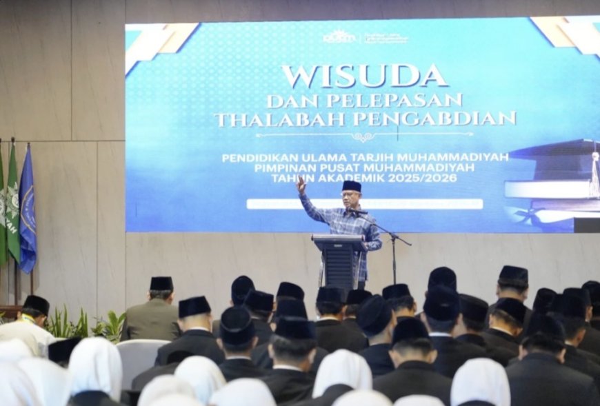 Haedar Nashir Ingatkan Lulusan PUTM Hadapi Tantangan AI dan Krisis Moral