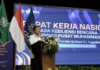 Hadiri Rakernas MDMC, Jusuf Kalla Minta Muhammadiyah Pelopori Pencegahan Bencana Berbasis Lingkungan