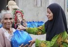 Menembus Laut Flores, Rombongan 'Aisyiyah Sikka Salurkan Bantuan Kemanusiaan untuk Penyintas Gempa Pulau Palue