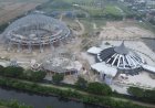 Jelang Muktamar ke-49 Muhammadiyah, Pembangunan Auditorium Berkemajuan UMSU Tembus 75 Persen