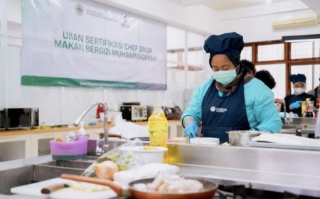 Muhammadiyah Perkuat Kompetensi Chef SPPGM Lewat Sertifikasi