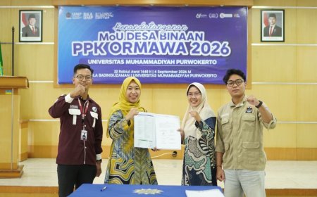 UMP Perkuat Kemitraan dengan Desa Sasaran PPK Ormawa 2026