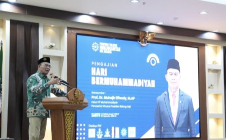 Muhadjir Effendy Dorong Muhammadiyah Bangun Kekuatan Ekonomi Mandiri
