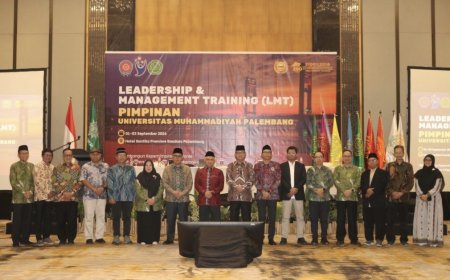 UM Palembang Perkuat Kepemimpinan Kampus, 84 Pimpinan Ikuti Leadership Management Training