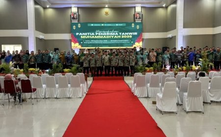 PP Muhammadiyah Kukuhkan Panitia Tanwir 2026, Palu Bersiap Jadi Tuan Rumah