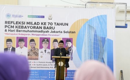 Refleksi Milad ke-70 PCM Kebayoran Baru, Muhadjir Effendy Minta Muhammadiyah Kuasai Ruang Perkotaan