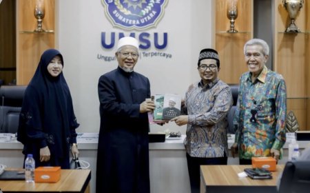 Rektor Fatoni University Thailand Jadikan UMSU Rujukan Pengembangan Pendidikan