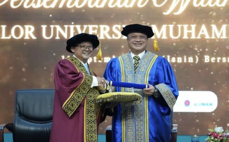 Putra Mahkota Perlis Dikukuhkan Jadi Kanselor Pertama UMAM, Abdul Mu'ti Soroti Penguatan SDM Unggul ASEAN