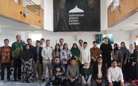 Masjid IIC London Bersama PCIM Britania Raya Perdana Ikuti Kampanye Nasional Visit My Mosque 2026