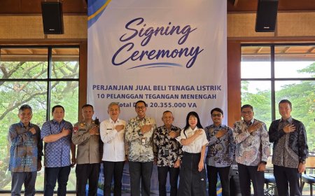 Menuju Usia Lima Abad Jakarta, PLN UID Jakarta Raya Pasok Listrik 20,35 MVA untuk 10 Pelanggan Strategis